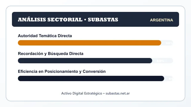 Análisis sectorial y posicionamiento estratégico para Subastas